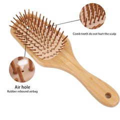 Natural Bamboo Hair Comb